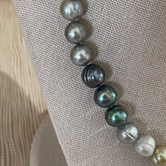 Honora 18.5" Freshwater Fresh Water Pearl Multicolored pearl Necklace - Picture 9 of 11